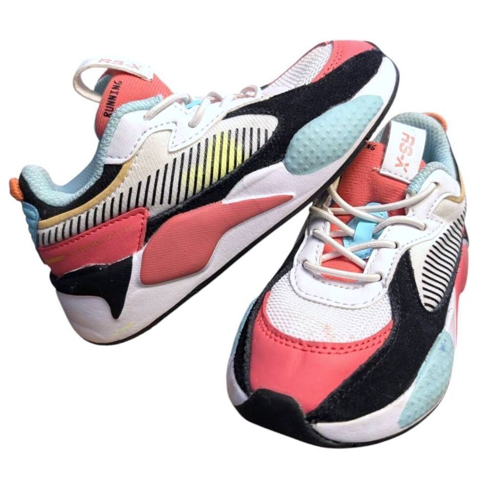 Puma Toddler Sneakers - Pink, Black, White